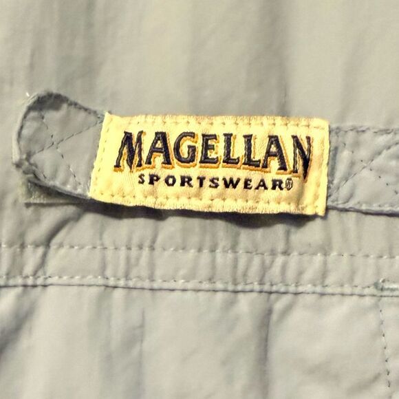 Magellan Outdoors Laguna Madre Solid Short Sleeve Fish Gear Vented Shirt 3XL - Picture 2 of 8